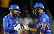 Rashid Khan and Monank Patel. (Credits: MI New York Twitter)